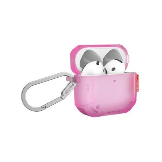 Cover Airpods 4 Mecha Ce Skinarma - Pink